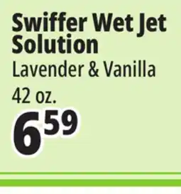 Ocean State Job Lot Swiffer Wet jet Solution offer