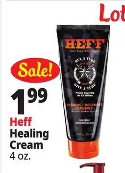 Ocean State Job Lot Heff Healing Cream offer