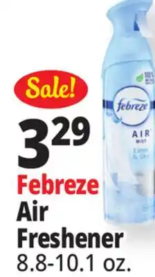 Ocean State Job Lot Febreze Air Freshener offer