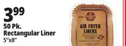 Ocean State Job Lot 50 Pk. Rectangular Liner offer