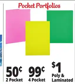 Ocean State Job Lot Pocket Portfolios offer