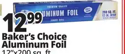 Ocean State Job Lot Baker's Choice Aluminum Foil offer
