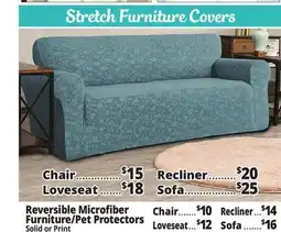 Ocean State Job Lot Stretch Furniture Covers offer