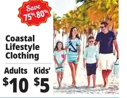 Ocean State Job Lot Coastal Lifestyle Clothing offer