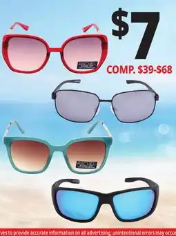 Ocean State Job Lot Famous Maker Sunglasses offer