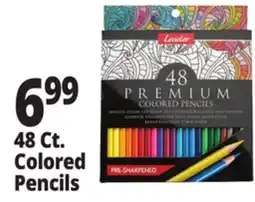 Ocean State Job Lot Leader Premium Colored Pencils 48 Piece offer