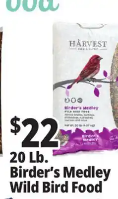 Ocean State Job Lot Harvest Birder's Medley Wild Bird Food 20 lbs offer