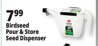 Ocean State Job Lot Birdseed Pour & Store Seed Dispenser offer