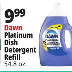 Ocean State Job Lot Dawn Platinum Dish Soap Liquid Refill 54.8oz offer