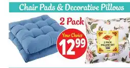Ocean State Job Lot Chair Pads & Decorative Pillows offer