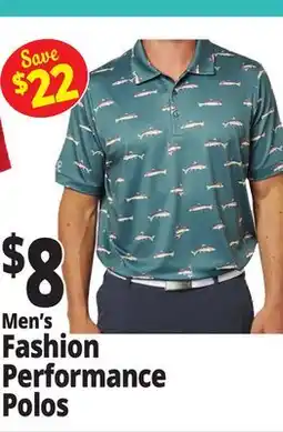 Ocean State Job Lot Men's Fashion Performance Polos offer