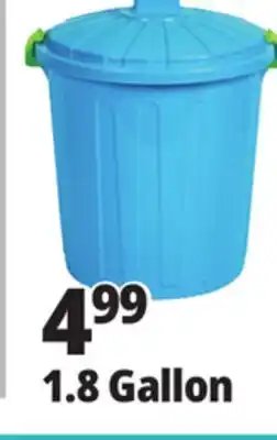 Ocean State Job Lot HemiCasa Small Oscar bin with Lid and Handles 7 L offer