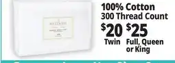 Ocean State Job Lot 300 Thread Count Sheets offer