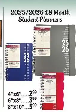 Ocean State Job Lot 2025-2026 Premiere 18 Month Student Planner 10 offer