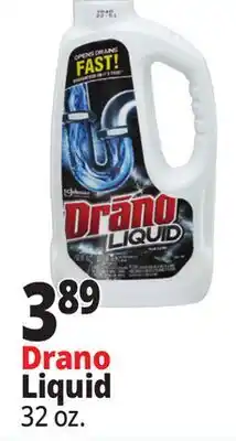 Ocean State Job Lot Drano Liquid Drain Cleaner 32 oz offer