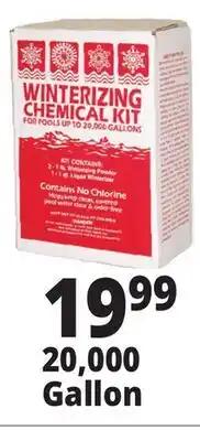 Ocean State Job Lot Winterizing Chemical Kits offer