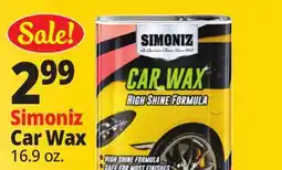 Ocean State Job Lot Simoniz Car Wax offer