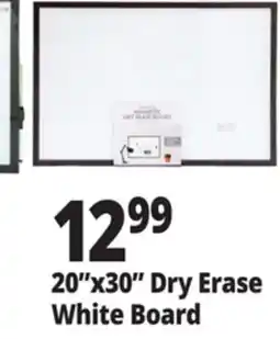 Ocean State Job Lot 20x30 Dry Erase White Board offer