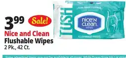 Ocean State Job Lot Nice'n Clean Flushable Wipes 42 ct offer