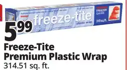 Ocean State Job Lot freeze-tite Premium Freezer Gauge Plastic Wrap 315 Sq ft offer