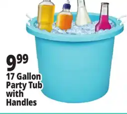 Ocean State Job Lot Gracious Living Party Tub with Rope Handles 17.8 Gal offer
