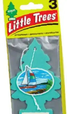 Ocean State Job Lot Little Trees Car Air Freshener 3pk offer