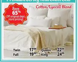 Ocean State Job Lot Classy Comfort 4pc Jersey Knit Sheet Set Queen offer