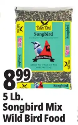 Ocean State Job Lot Better Bird Songbird Better Blends Food 5 lbs offer