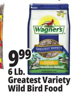 Ocean State Job Lot Wagner's Greatest Variety Deluxe Wild Bird Food 6 lbs offer