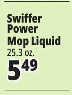 Ocean State Job Lot Swiffer Power Mop Fresh Floor Cleaner Refill 25.3 oz offer