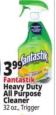 Ocean State Job Lot Fantastik Lemon Scent Disinfectant Multipurpose Spray Cleaner 32 oz offer