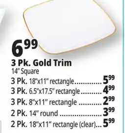 Ocean State Job Lot Premium Serving Plates & Utensils offer
