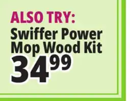 Ocean State Job Lot Swiffer Power Mop for Wood Floor Cleaning Kit 6 Piece offer