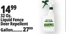 Ocean State Job Lot Liquid Fence Deer And Rabbit Repellent Gal offer