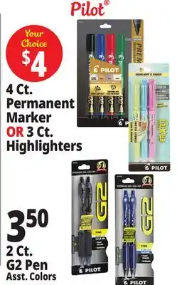 Ocean State Job Lot Pilot Pens offer