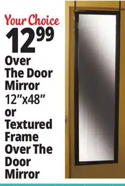 Ocean State Job Lot Over the Door Mirror 48 offer
