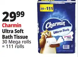 Ocean State Job Lot Charmin Ultra Soft Bathroom Tissue Ultra Soft 30 Mega Rolls offer
