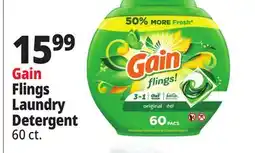 Ocean State Job Lot Gain Flings Laundry Detergent offer