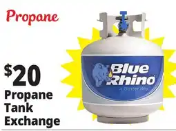 Ocean State Job Lot Blue Rhino Propane Tank Exchange offer