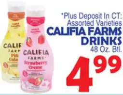 Bravo Supermarkets CALIFIA FARMS DRINKS offer