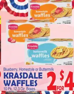 Bravo Supermarkets KRASDALE WAFFLES offer