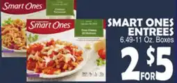 Bravo Supermarkets SMART ONES ENTREES offer