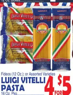 Bravo Supermarkets LUIGI VITELLI PASTA 16 Oz. Pkg offer