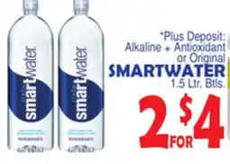 Bravo Supermarkets SMARTWATER offer