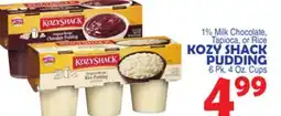 Bravo Supermarkets KOZY SHACK PUDDING offer