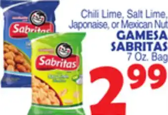 Bravo Supermarkets GAMESA SABRITAS offer