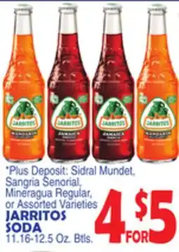 Bravo Supermarkets JARRITOS SODA offer