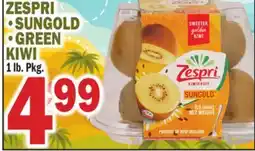 Bravo Supermarkets ZESPRI, SUNGOLD GREEN KIWI offer