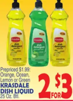 Bravo Supermarkets KRASDALE DISH LIQUID offer