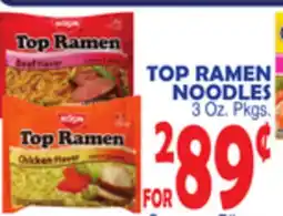 Bravo Supermarkets TOP RAMEN NOODLES offer